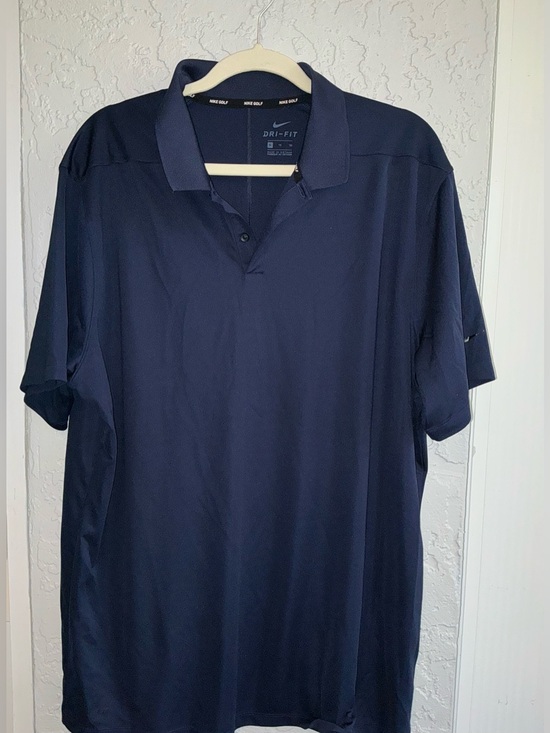 Nike Other - Nike Men's Navy Blue Golf Dri-FIT Polo